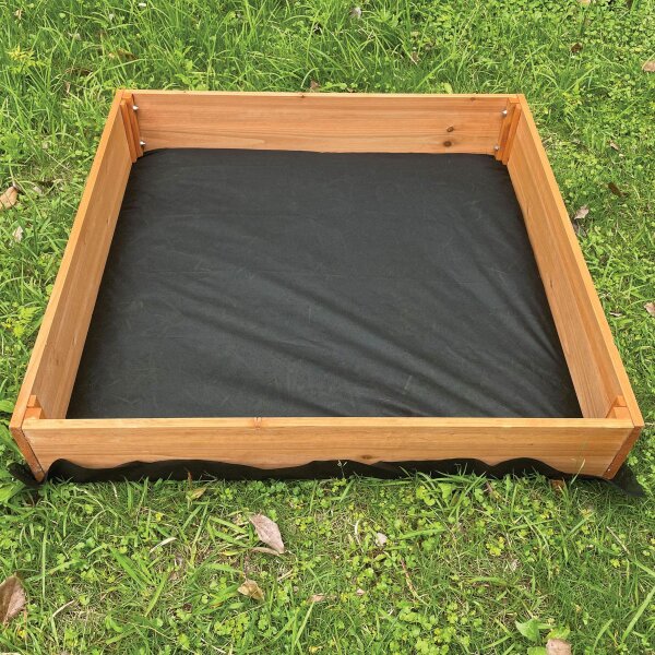 Sandkasten Spielplatz Kinder Torino 90 x 90 cm von terra-garten®