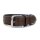Zoo-XXL Braun Echtleder Hundehalsband 48-58cm