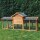 Kaninchenstall Picasso mit PVC Welldach