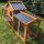 Kaninchenstall Picasso mit PVC Welldach