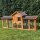 Kaninchenstall Picasso mit PVC Welldach