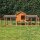 Kaninchenstall Picasso mit PVC Welldach