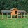 Kaninchenstall Picasso mit PVC Welldach