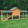 Kaninchenstall Picasso mit PVC Welldach
