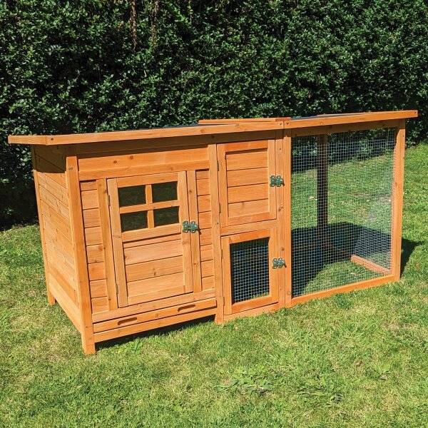 Hühnerhaus Paula mit PVC Welldach