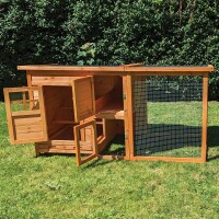 Hühnerhaus Paula mit PVC Welldach