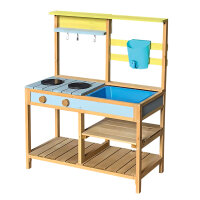 Spielküche aus FSC-zertifiziertem Holz – Fröhlicher Spielspaß mit bunten Details