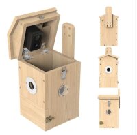 Vogel Nistkasten mit Kamera ohne Solarpanel Sanilu®