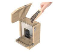 Vogelfutterstation mit Kamera ohne Solarpanel Sanilu®