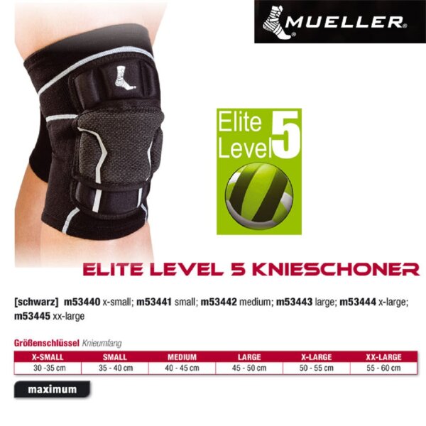 MUELLER Elite Level 5 Knieschoner