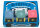 Regency Kreide blau und rot