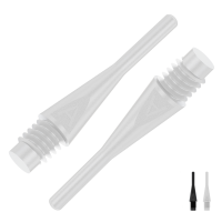 BULLS AXX Soft Tips Short 6mm(2BA) - weiß