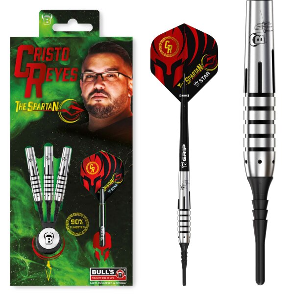 BULLS Cristo Reyes Soft Dart, 90 % Tungsten (18 Gr.)