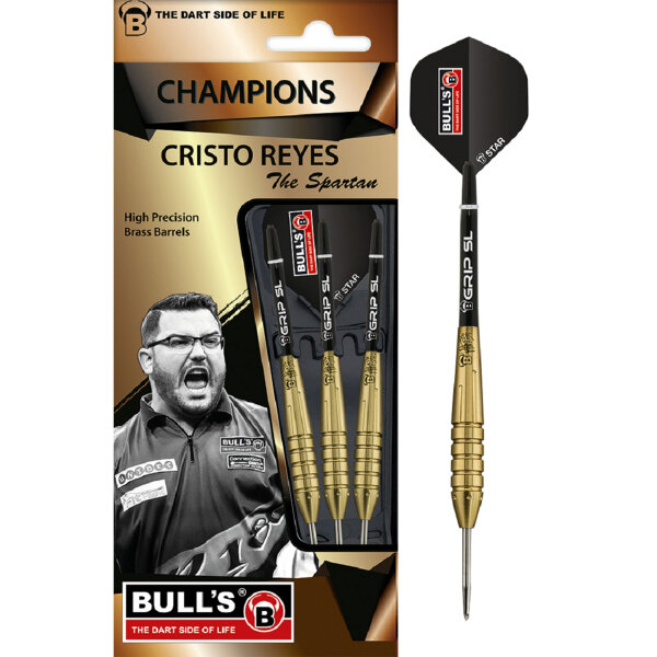 BULLS "Cristo Reyes" Original Brass Steel Darts (21 Gr.)