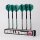 BULLS Darthalter 2 Set Eckig Schwarz