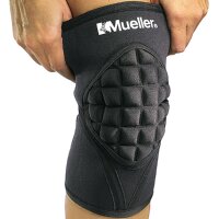 MUELLER Shokk Kniepolster paarweise in schwarz