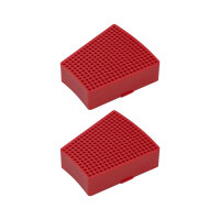 GRANBOARD132 SEGMENT SINGLE SQUARE 2PCS Red -- 1 Pack