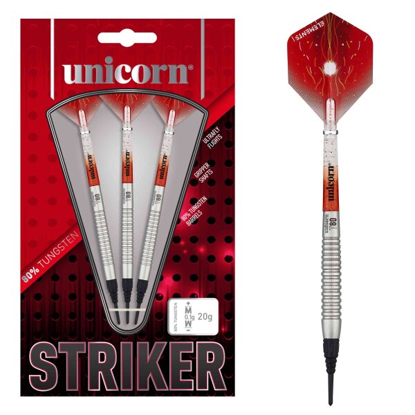 Unicorn Core XL Striker Soft Darts - 23g