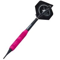 Unicorn Core Plus Rubberised Pink Brass Soft Darts