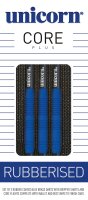 Unicorn Core Plus Rubberised Blue Brass Soft Darts