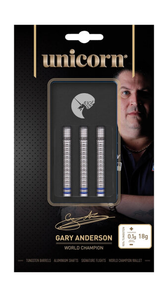 Unicorn Phase 3 World Champion Gary Anderson Soft Darts - 18g