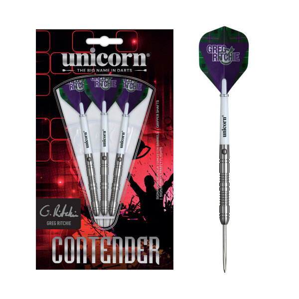 Unicorn Contender Greg Ritchie Steel Dart - 23g