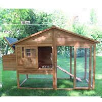 Hühnerhaus Kleintierstall Hasenstall Kaninchenstall...