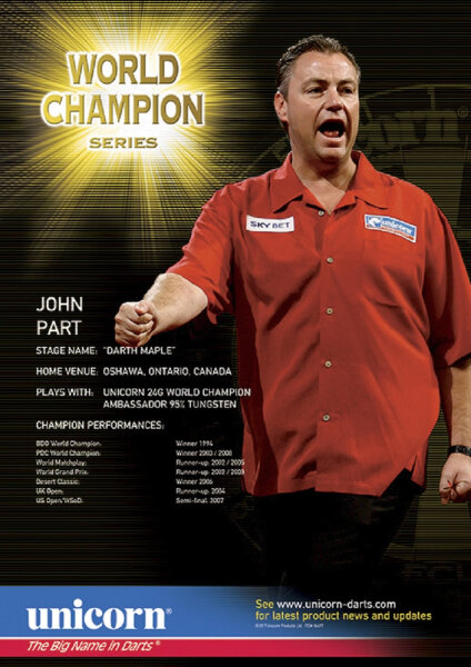 Unicorn Poster Player Statistics John Part -- 1 Stck