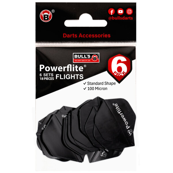 BULLS 6-Pack Powerflite - A-Std/Sch. -- 1 Pack