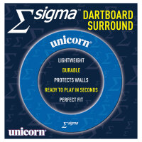 Unicorn Professional Dartboard Surround - Sigma -- 1 Stck