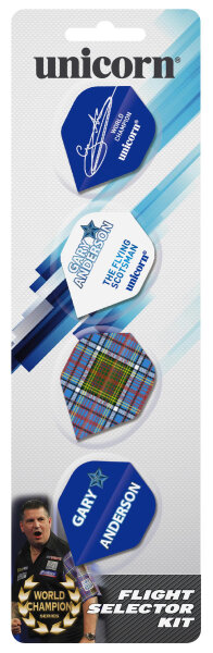 Unicorn Gary Anderson Mass Merchant Flight Sortiment -- 1 Satz