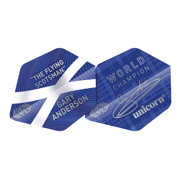 Unicorn Ultra Fly 75 Gary Anderson World Champion AR Flights - AR 2 -- 1 Satz