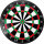 BULLS Magnetic Dartboard -- 1 Stck