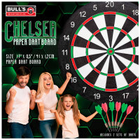 BULLS Chelsea Paper Dart Board