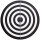 BULLS Chelsea Paper Dart Board -- 1 Stck