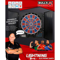 BULLS Lightning RB Sound Elektronik Dartboard -- 1 Stck