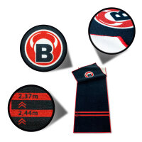 BULLS Carpet Mat "170" Black -- 1 Stck