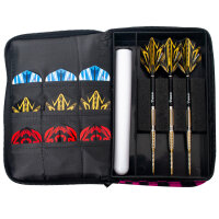 BULLS TP Premium Dartcase - pink/schw. -- 1 Stck