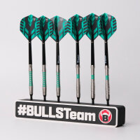 BULLS Darthalter 2 Set Eckig Schwarz -- 1 Stck