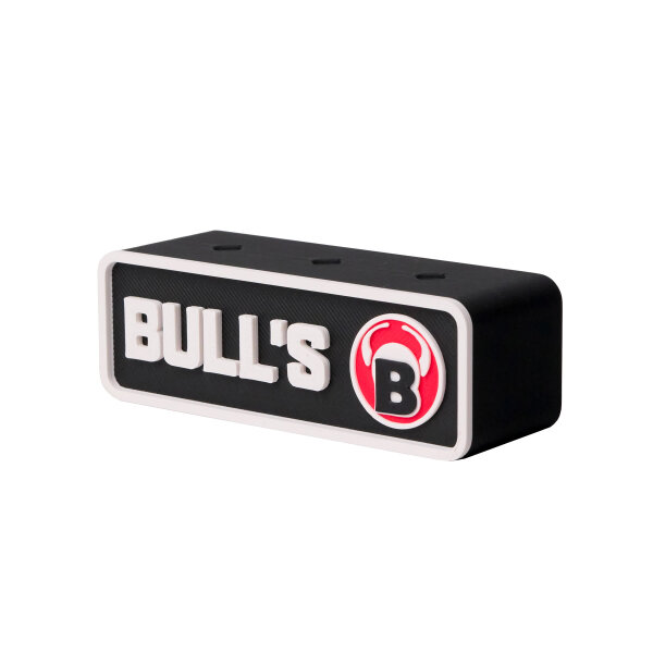 BULLS Darthalter 1 Set Eckig Schwarz -- 1 Stck