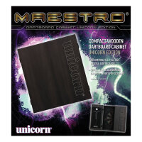 Unicorn Maestro Logo Dartboard Cabinet -- 1 Stck