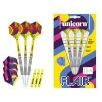Unicorn Flair 3 Steel Darts - 22g -- 1 Satz