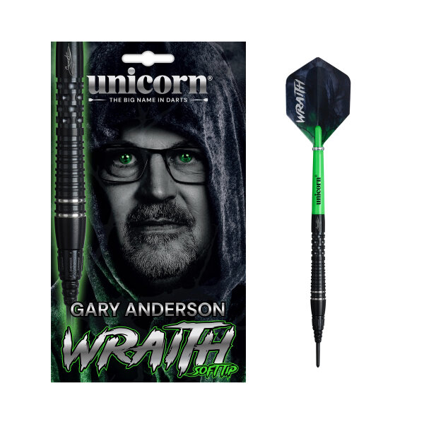 Unicorn Wraith Gary Anderson Phase 6 Soft Dart - 20g -- 1 Satz