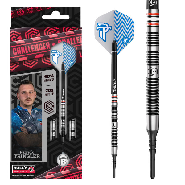 BULLS Patrick Tringler Challenger Soft Dart - 20g -- 1 Satz