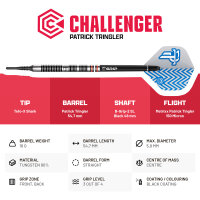 BULLS Patrick Tringler Challenger Soft Dart - 20g -- 1 Satz