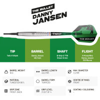BULLS Danny Jansen G2 Soft Dart - 20g -- 1 Satz