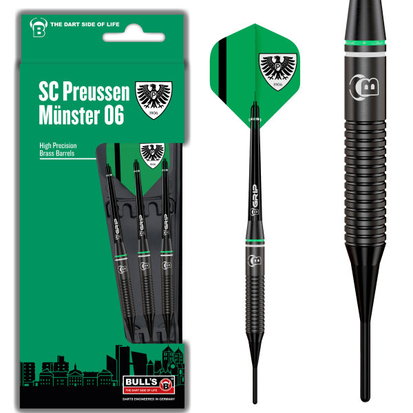 BULLS Preußen Münster Brass Soft Dart - 18g -- 1 Satz