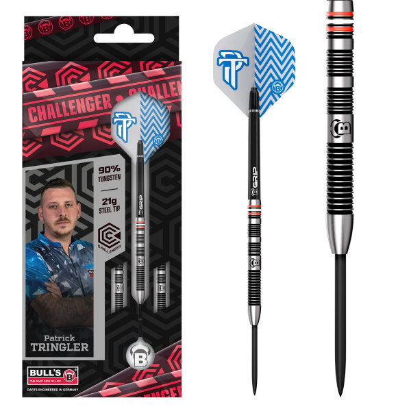 BULLS Patrick Tringler Challenger Steel Dart - 21g -- 1 Satz