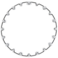 Unicorn Horizontal Number Ring -- 1 Stck