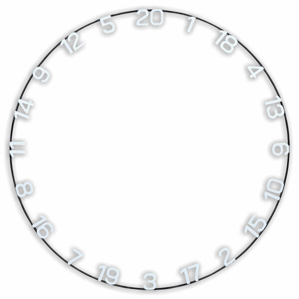 Unicorn Ultra-Vis Large Number Ring